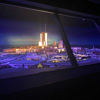 ディズニー マジックキングダムトゥモローランド プロップサイン ディスプレイ People Mover Tomorrowland Magnet Display Ride Disney world Magic