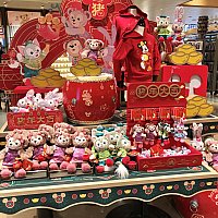 Disney - 上海　ディズニー　旧正月　ダッフィータンブラー、カチューシャ 最新☆正規品】ダッフィー 2025旧正月 ぬいぐるみ 上海