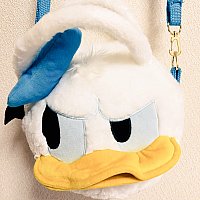 不機嫌な表情が可愛い！ 幻のドナルドお顔ショルダー | グッズ・お土産