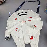 ミレニアムファルコンのポップコーンバケツ！