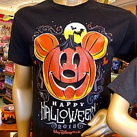 WDWハロウィングッズ2018第一弾：アパレル編（フロリダ）