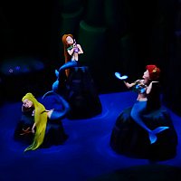 人魚のアリエルがゲスト出演してる ピーターパン空の旅