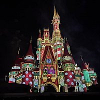 3400.昔の海外ディズニーワールドピン ベリーメリークリスマス プルート 初めてのベリメリ参加 | クリスマス（フロリダ）