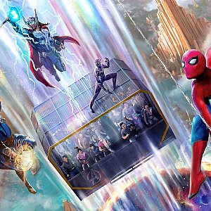 スパイダーマンの新アトラクション