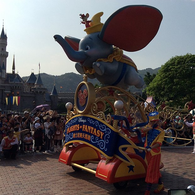 テーマ曲がものすごく気に入り フライト オブ ファンタジー パレード 香港