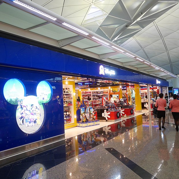 香港国際空港にあるディズニーストアのマップ一覧 グッズ お土産