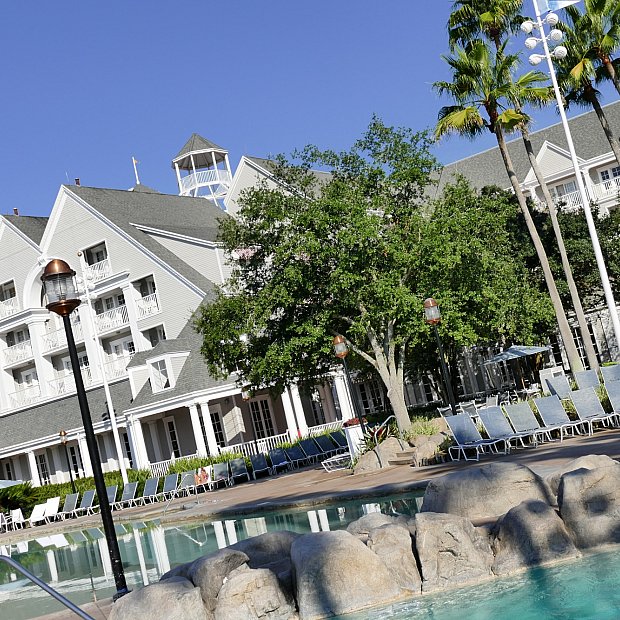 景色がキレイ のどかで高級感のあるホテルです ディズニー ヨットクラブ リゾート フロリダ