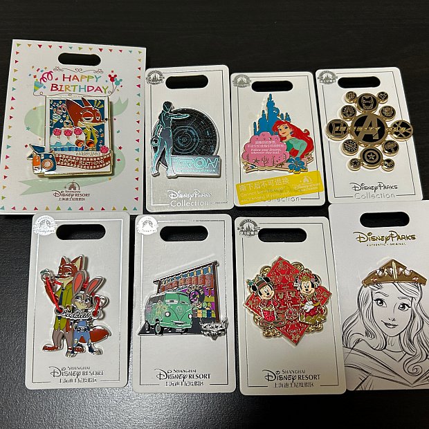 ピンバッジとピントレ事情 | グッズ・お土産（上海）