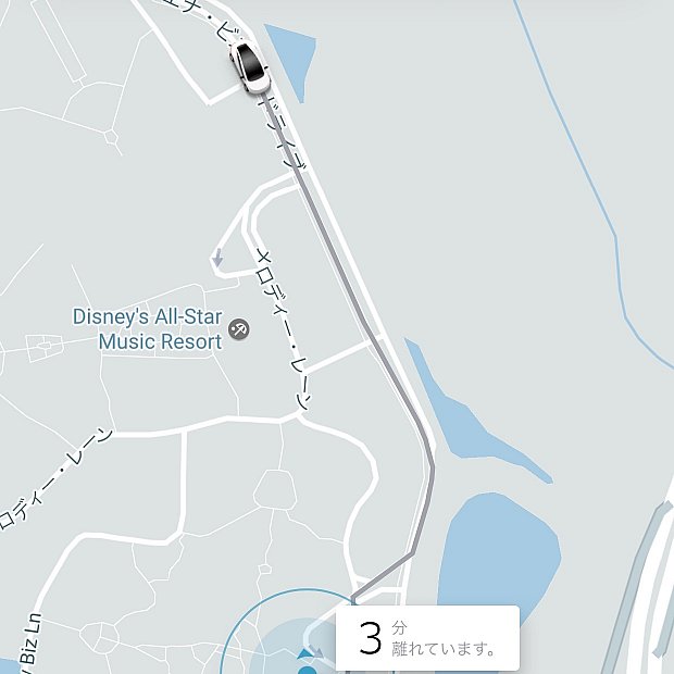 Uberで低コストな移動を！ UBER（フロリダ）