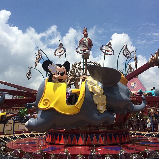 US Disney Parks限定☆ミッキー 空飛ぶダンボ カチューシャ 大きなお耳のダンボぬいぐるみ！東京ディズニーランド『ダンボ