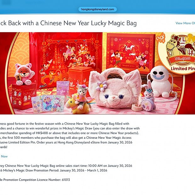 香港ディズニー リーナベル 福袋 ぬいぐるみキーチェーン ブラインド 春節 香港限定】リーナベル 福袋 旧正月 ぬいぐるみキーチェーン - メルカリ