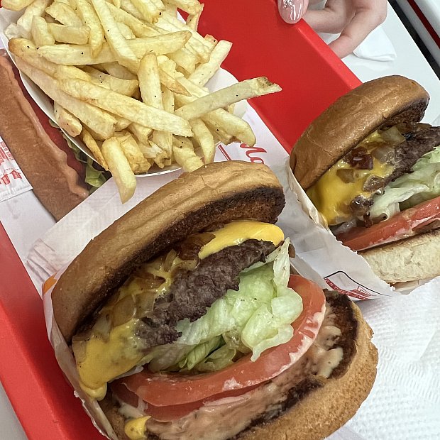 IN-N-OUT BURGER ストリングライト クリスマス カリフォルニア IN-N