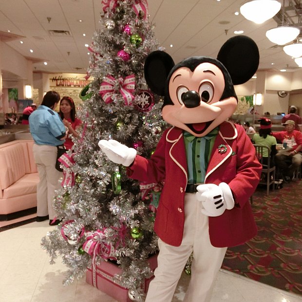 WDWミッキー・ミニー：クリスマスオーナメント靴下