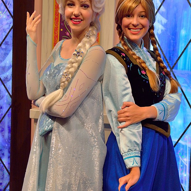 FP無しでしかも行ってすぐ会えた！ アナとエルサのロイヤル