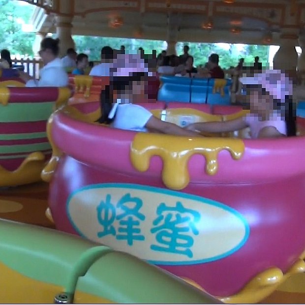 身長制限は無いですが幼児は大人の付き添いが必要でした ハニーポット スピン 上海