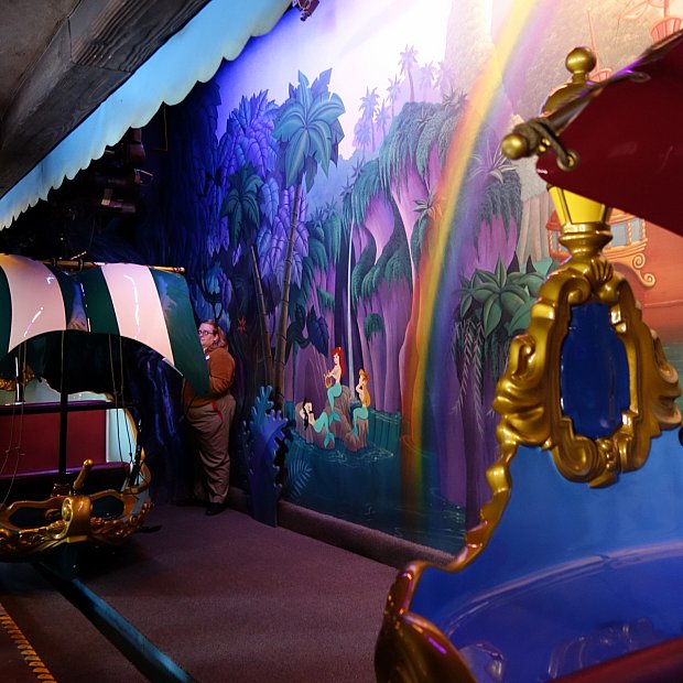 カリフォルニアのピーターパンも常に混雑してました ピーターパン空の旅