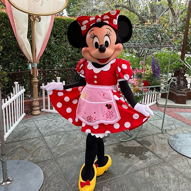 ミニーちゃんのエプロンがかわいくリニューアル&フォトパス無料