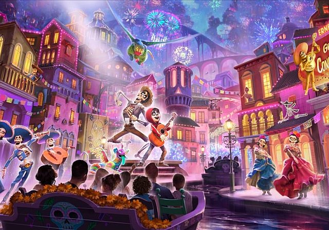 リメンバー・ミーのアトラクション | カリフォルニア