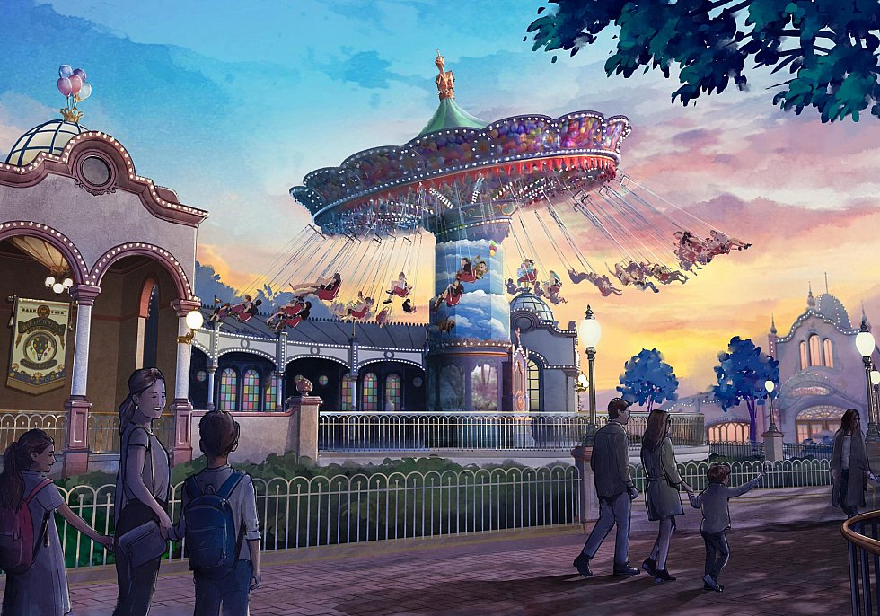 カールじいさんの空飛ぶ家アトラクション